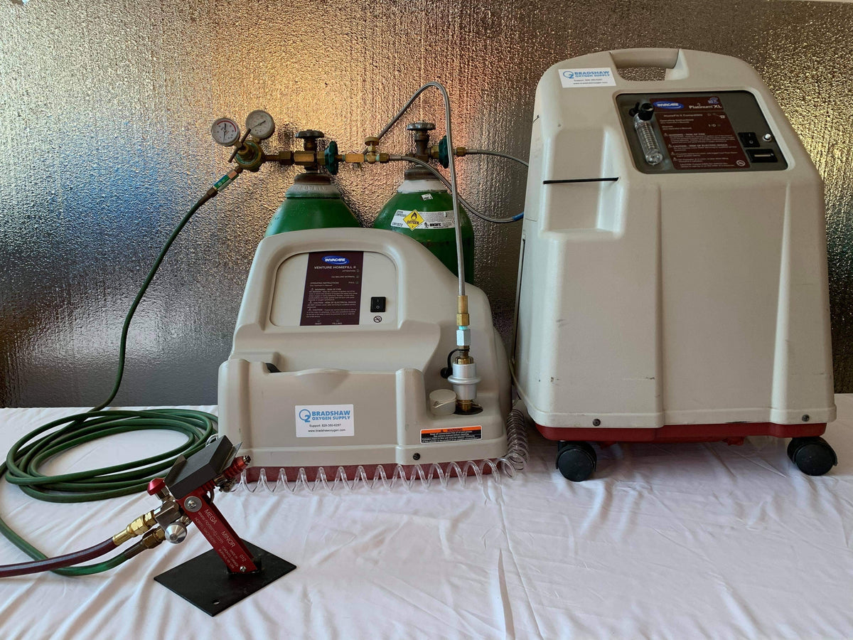 HPLV for Glassblowing| Whip, HomeFill & Oxygen Concentrator – Bradshaw ...