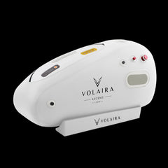 Portable Sitting and Reclining Hyperbaric Chamber 1.5 ATA White side view