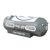 OXYREVO Apex 32 portable hyperbaric chamber on a white background