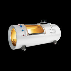 White hard hyperbaric Chamber laydown 2.0 side view