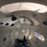 Interior view of the Apex 32 portable hyperbaric chamber