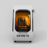 OXYREVO Space 60 white hard hyperbaric chamber with recliner