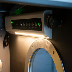 OXYREVO Space 60  hard hyperbaric chamber control panel