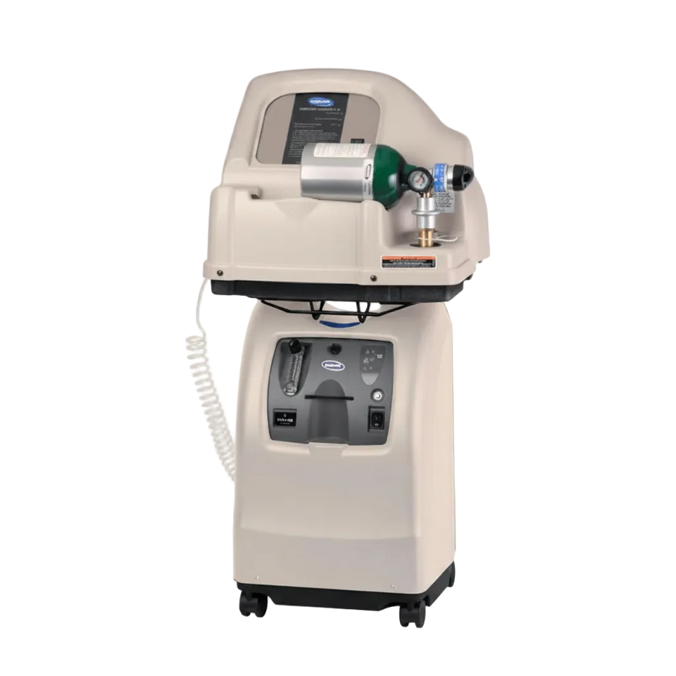 Invacare Perfecto2 and HomeFill equipment for the glassblowing oxygen package