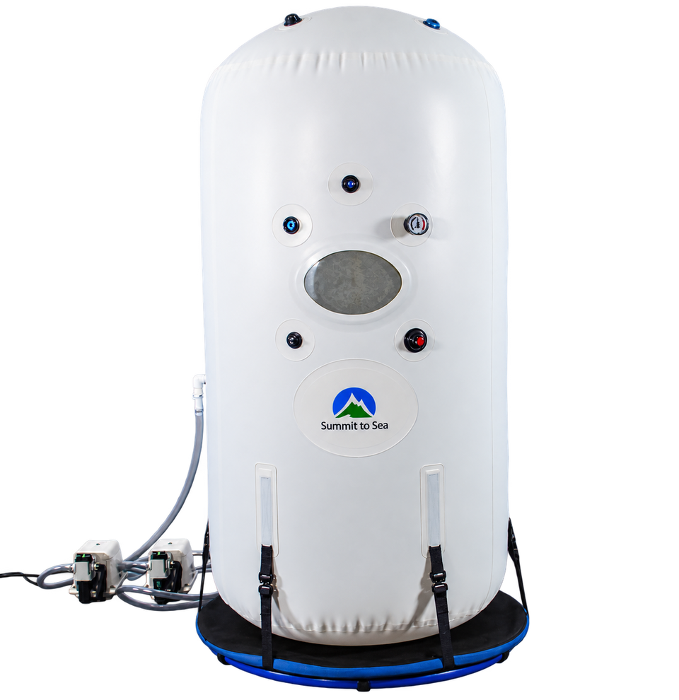 Summit To Sea Dive Vertical | Seated Hyperbaric Chamber | 1.3 ATA with transparent background