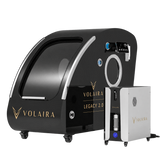 Volaira Legacy™ | Seated 2.0 ATA Hard Shell Hyperbaric Oxygen Chamber with transparent background