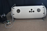Image of a Newtowne Hyperbaric Chamber, suitable for home or clinical use